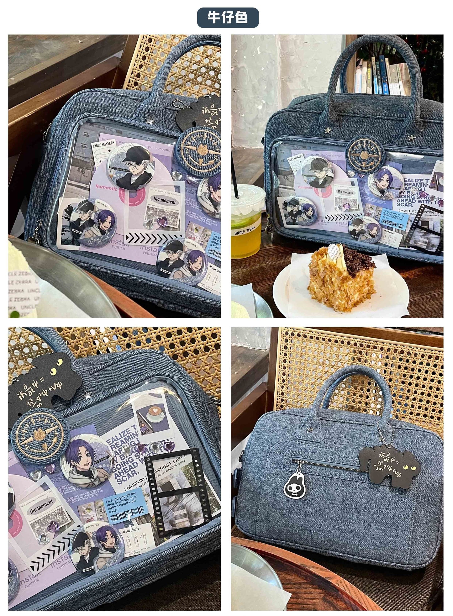 【予約】morning glory シュレディンガーの猫箱 2WAY PUトートバッグ 痛バッグ 全6色