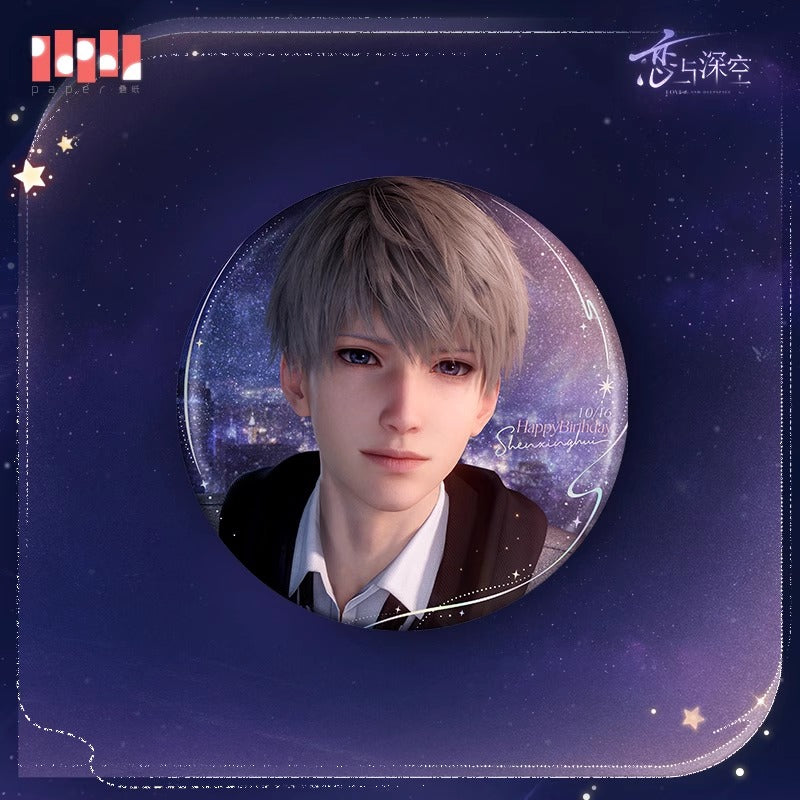 予約】恋と深空 セイヤ 2025誕生日グッズ 缶バッジA（26年5月以降出荷