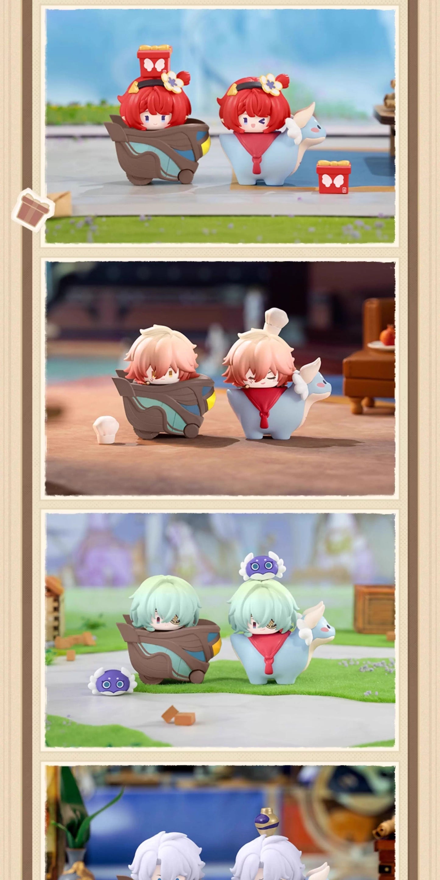 【予約】崩壊スターレイル オンパロス英雄記シリーズ スーパーつみつみフィギュア キャラパック