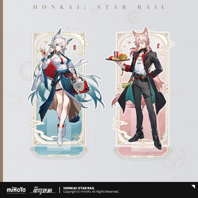 崩壊スターレイル KFCコラボ 美味共楽シリーズ アクリルスタンド