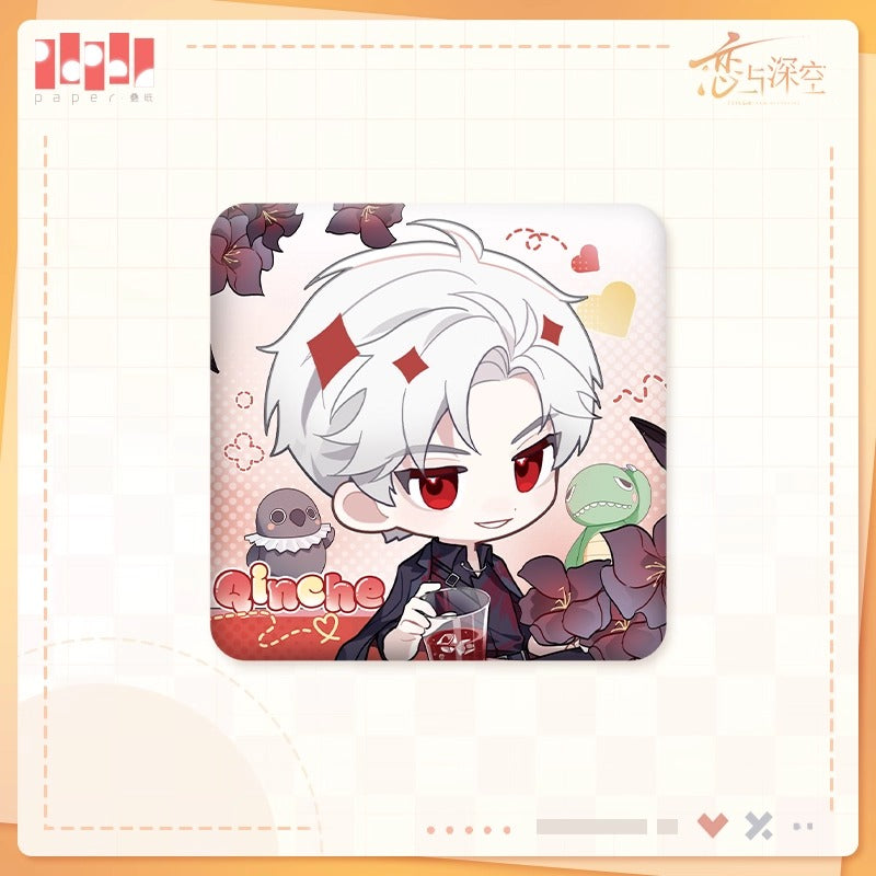 【予約】恋と深空 臨空Q報シリーズ PU缶バッジ