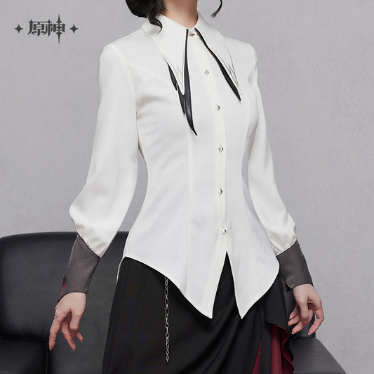 【予約】原神 アルレッキーノ イメージシリーズ ウエストリボンシャツ(11月20日まで期間限定予約)