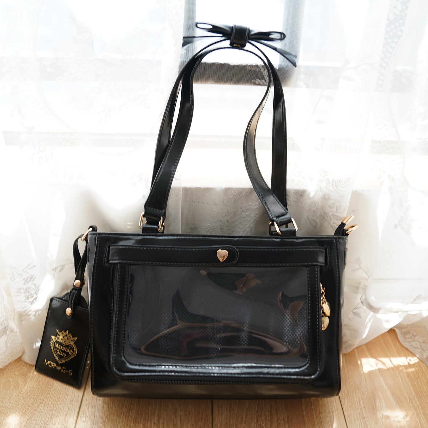 【予約】morning glory レトロギフトボックス トート痛バッグ(カードケース付き)