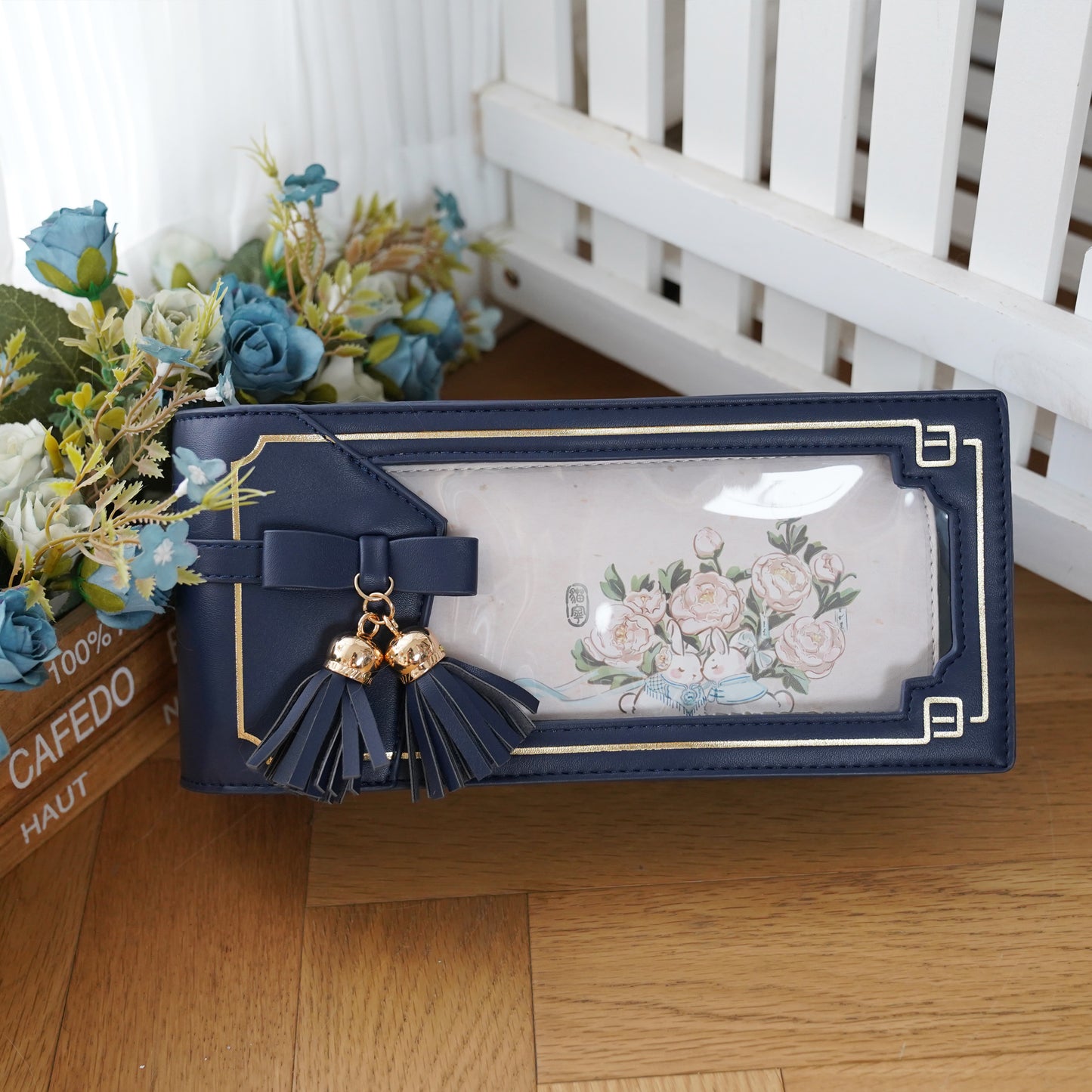 【予約】morning glory 綺窗影 中華風 ミニ痛バッグ