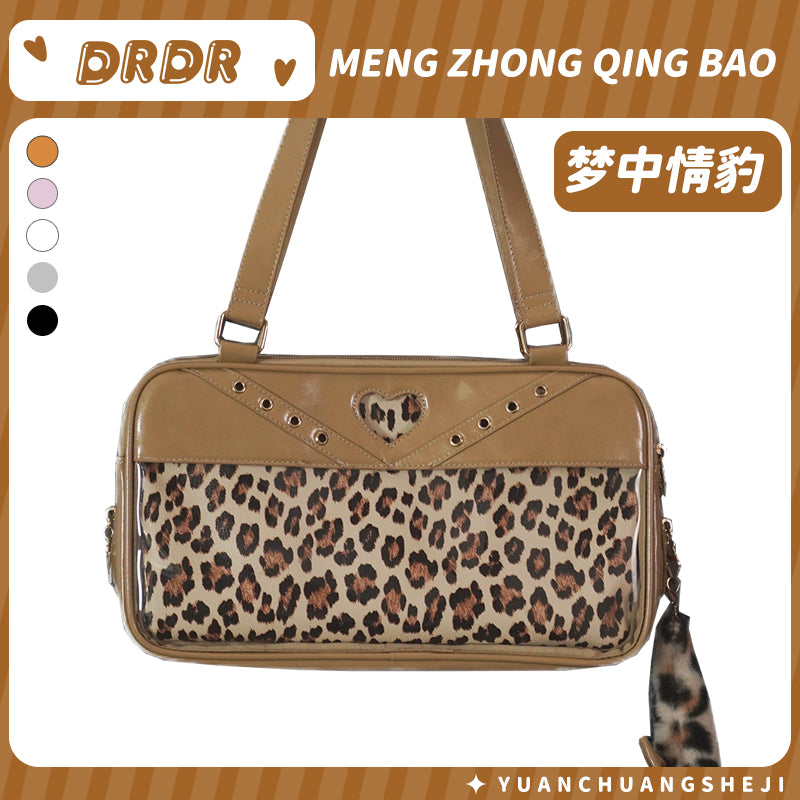 【予約】DRDR ギャルヒョウ柄 トート両面痛バッグ