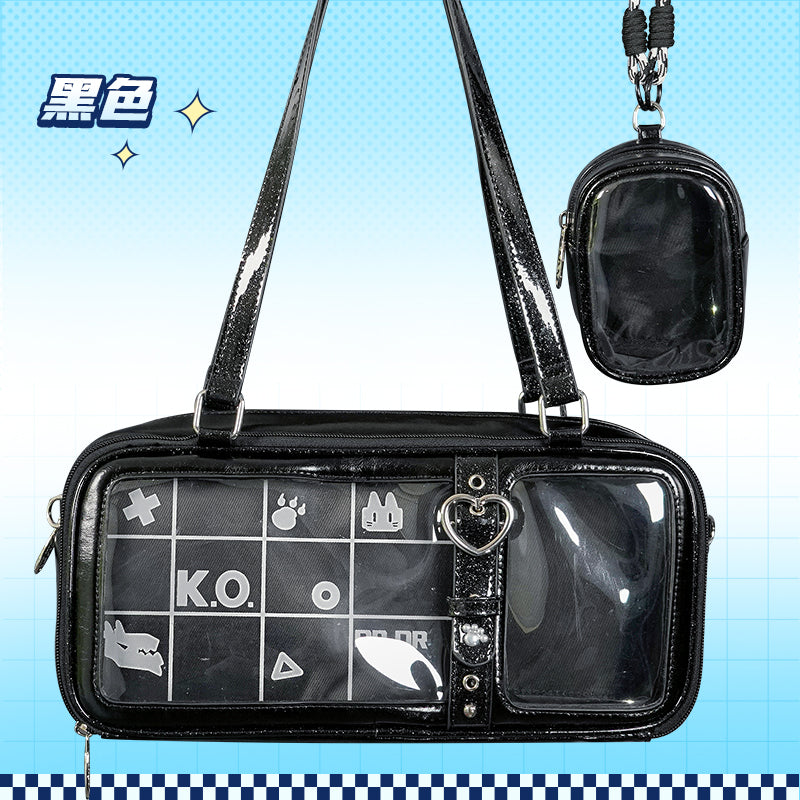 【予約】DRDR 子猫vs.ドラゴン ぬいぐるみ兼用 トート痛バッグ ぬいバッグ付き