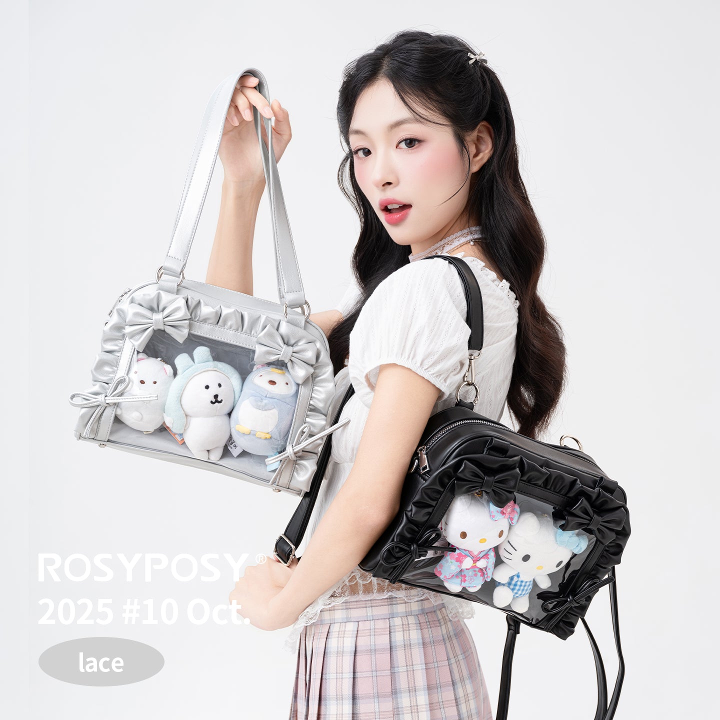 ROSYPOSY フリルケーキ 痛バッグ ぬいぐるみ兼用 – Aitai☆Japan