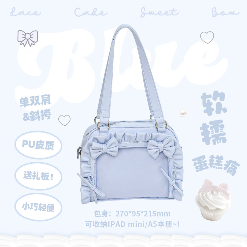 【予約】ROSYPOSY フリルケーキ 痛バッグ ぬいぐるみ兼用