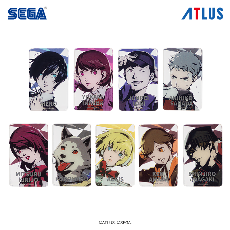 SEGA Store 中国限定 P3R ペルソナ3 リロード ミニアクリルブロック