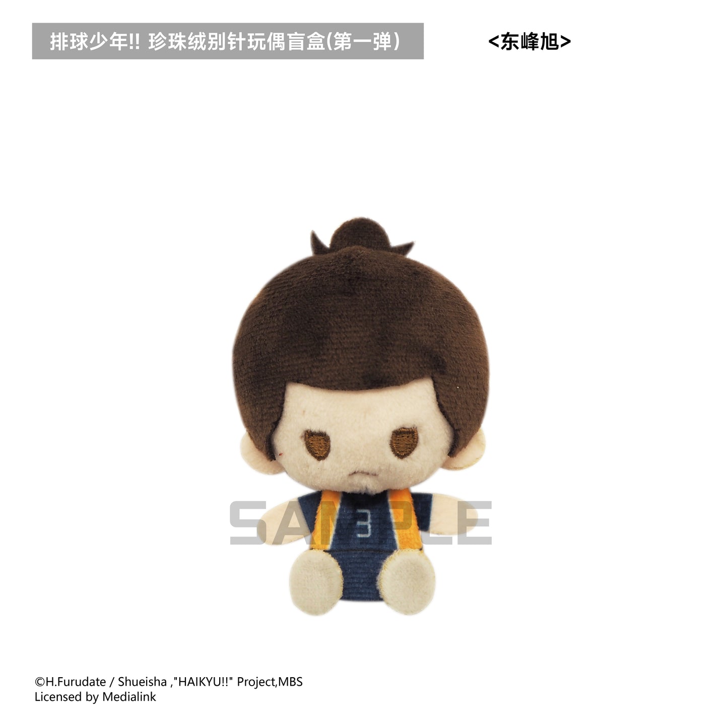 【予約】TAPIOCA 中国限定 ハイキュー!! ぬいぐるみバッジ vol.1 コンプリートBOX(全5種)