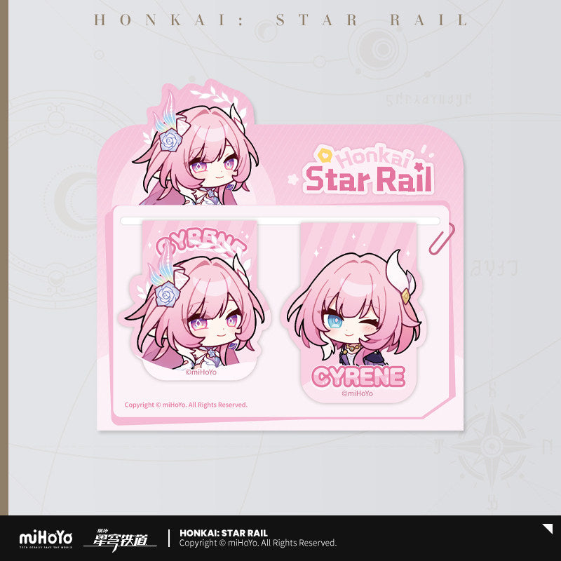 崩壊:スターレイル パムの展覧館シリーズ ソフトマグネットブックマーク セット