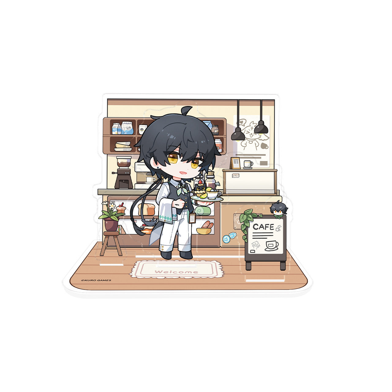 鳴潮 晴日のお約束テーマ 漂泊者 デフォルメ シーンアクリルスタンド KURO GAMES