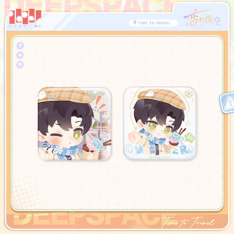 【予約】恋と深空 漫野趣途シリーズ ミニ缶バッジ セット