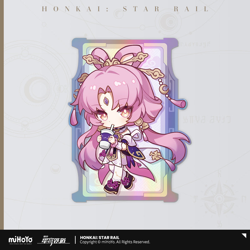 【予約】崩壊スターレイル 列车环游记シリーズ デフォルメホロカード(全4種)