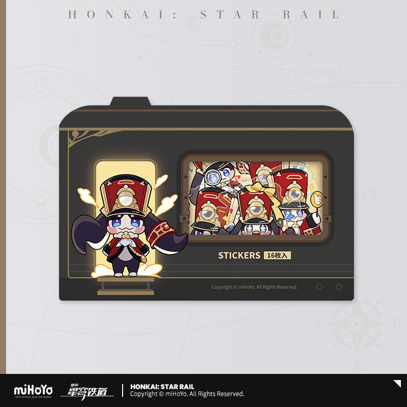 【予約】崩壊スターレイル パムの展覧館シリーズ ステッカーパック(全23種)
