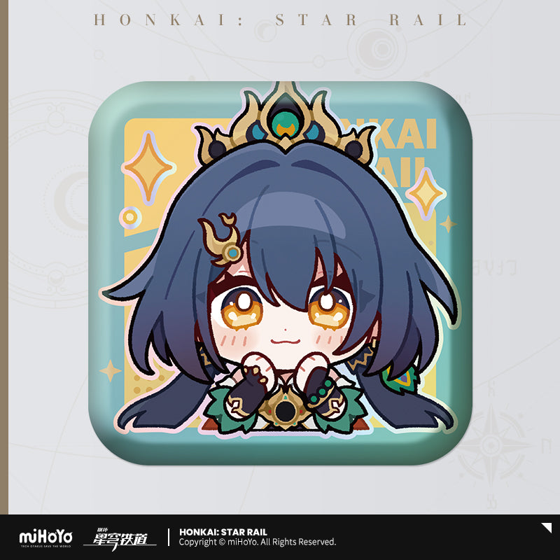 【予約】崩壊スターレイル パムの展覧館シリーズ スクエア缶バッジ(全66種)