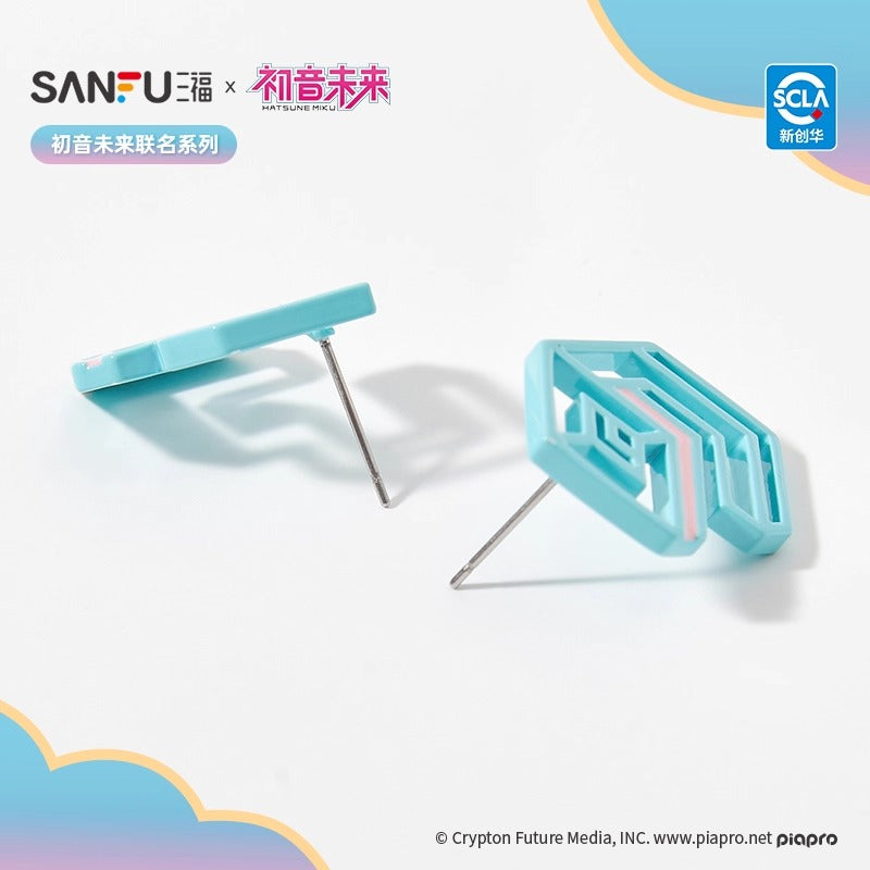 【予約】初音ミク 中国限定 SANFUコラボ 39ピアス