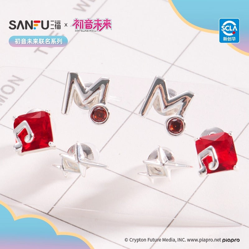 【予約】VOCALOID 中国限定 SANFUコラボ 韶光の楽章 ピアスセット