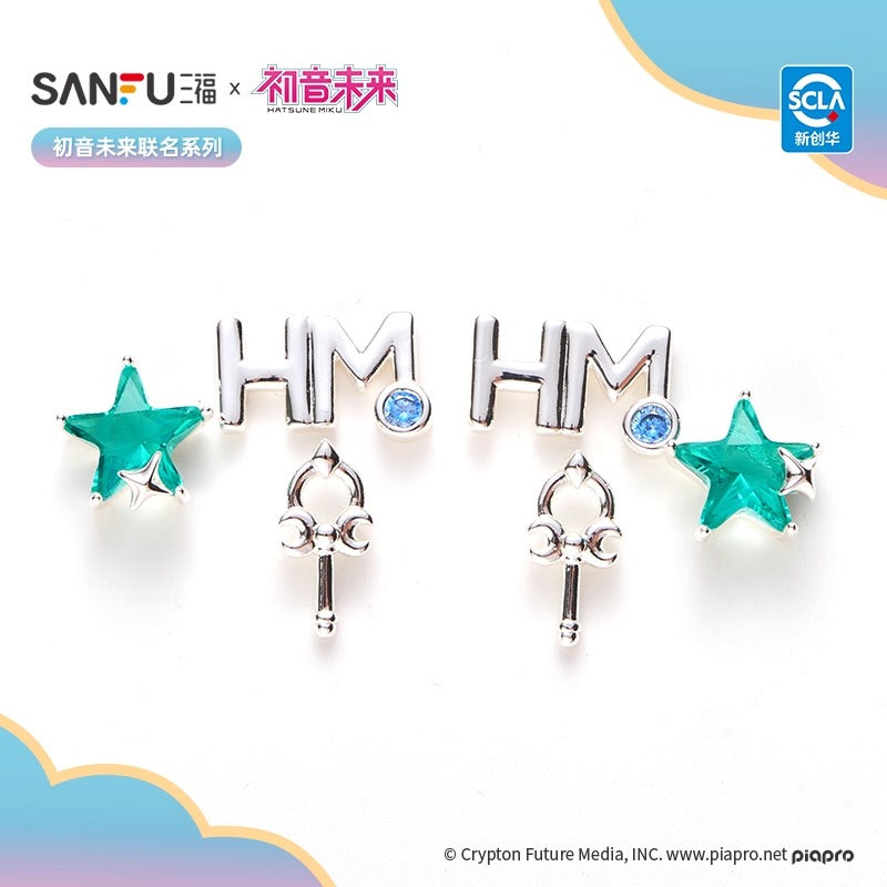 【予約】VOCALOID 中国限定 SANFUコラボ 韶光の楽章 ピアスセット