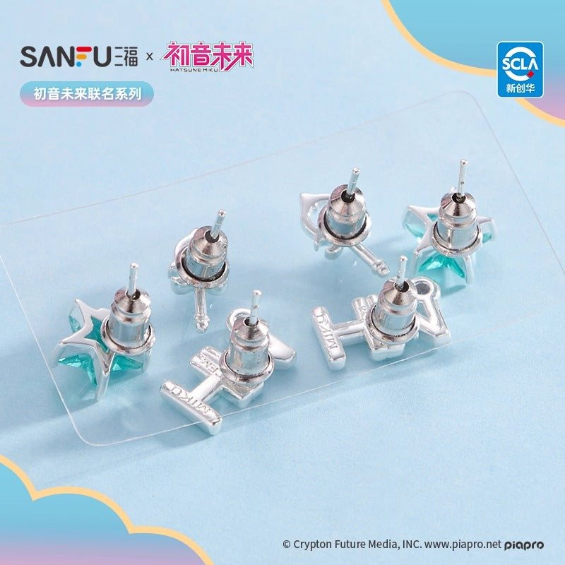 【予約】VOCALOID 中国限定 SANFUコラボ 韶光の楽章 ピアスセット