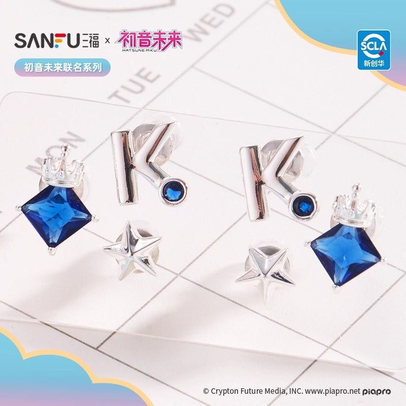 【予約】VOCALOID 中国限定 SANFUコラボ 韶光の楽章 ピアスセット