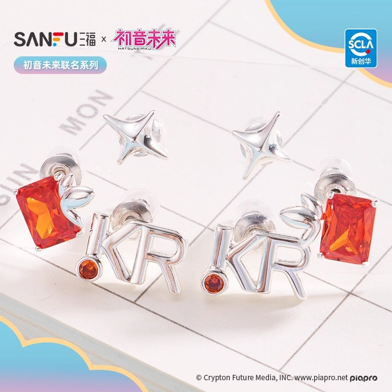 【予約】VOCALOID 中国限定 SANFUコラボ 韶光の楽章 ピアスセット