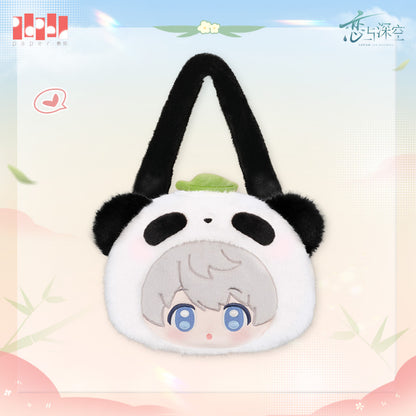 【予約】恋と深空【竹林浅语系列】パンダもこもこバッグ