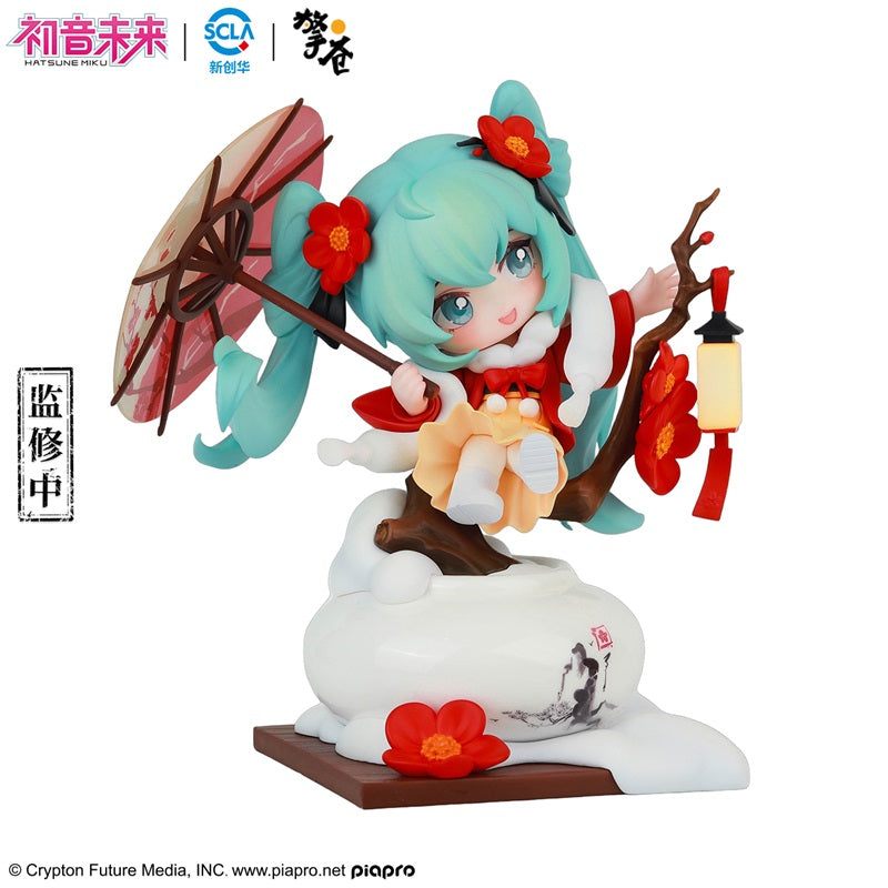 【予約】擎蒼 初音ミク 雪映紅梅 Q版フィギュア