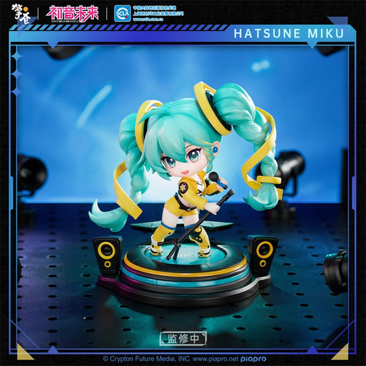 【予約】擎蒼 初音ミク 光絢の下 Q版フィギュア 17周年記念版
