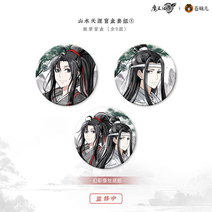 【予約】蒼妹児 魔道祖師 山水天涯シリーズ 缶バッジ（全9種セット）