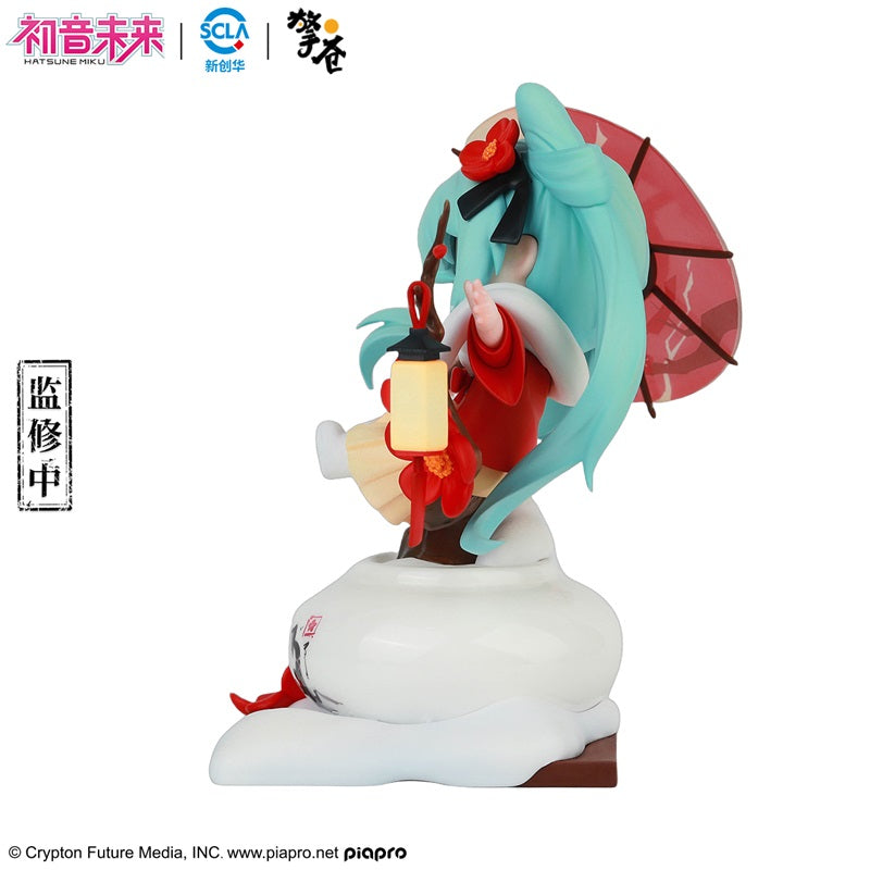 【予約】擎蒼 初音ミク 雪映紅梅 Q版フィギュア