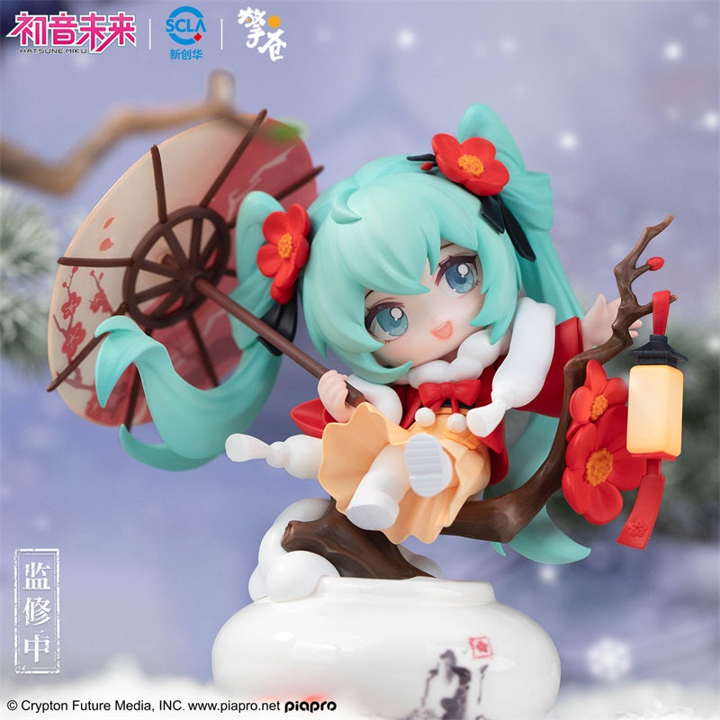 【予約】擎蒼 初音ミク 雪映紅梅 Q版フィギュア