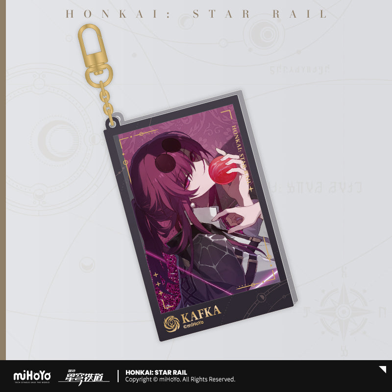 【予約】崩壊スターレイル 发车倒计时シリーズ ラメオイルインアクリルキーホルダー（全7種）