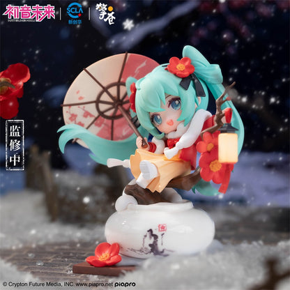 【予約】擎蒼 初音ミク 雪映紅梅 Q版フィギュア