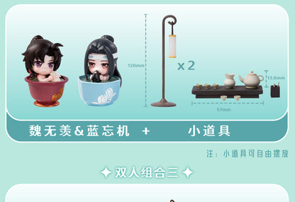【予約】擎蒼 魔道祖師 玉盞流光シリーズ フィギュア 双人セット