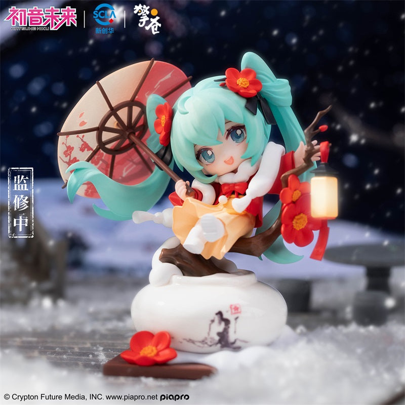 【予約】擎蒼 初音ミク 雪映紅梅 Q版フィギュア