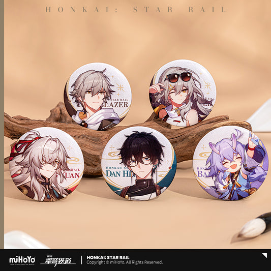 【予約】崩壊スターレイル 列车环游记シリーズ 缶バッジ（全5種）