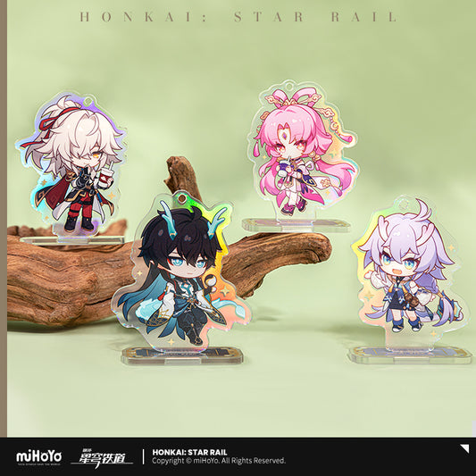 【予約】崩壊スターレイル 列车环游记シリーズ デフォルメアクリルチャームスタンド（全4種）