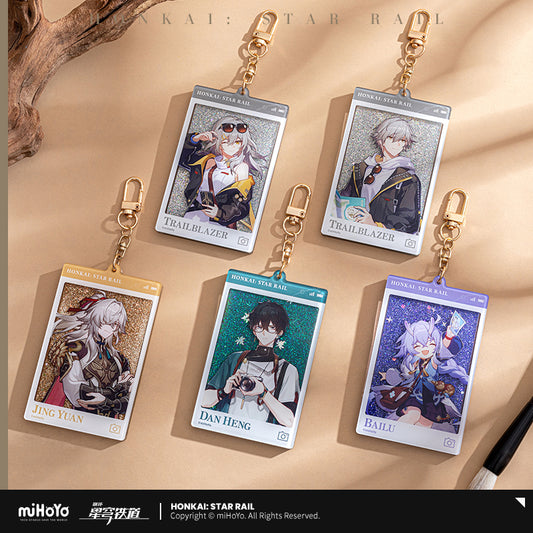 【予約】崩壊スターレイル 列车环游记シリーズ ラメオイルインアクリルキーホルダー（全5種）