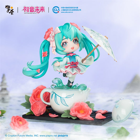 【予約】擎蒼 初音ミク 花織雨潤 Q版フィギュア