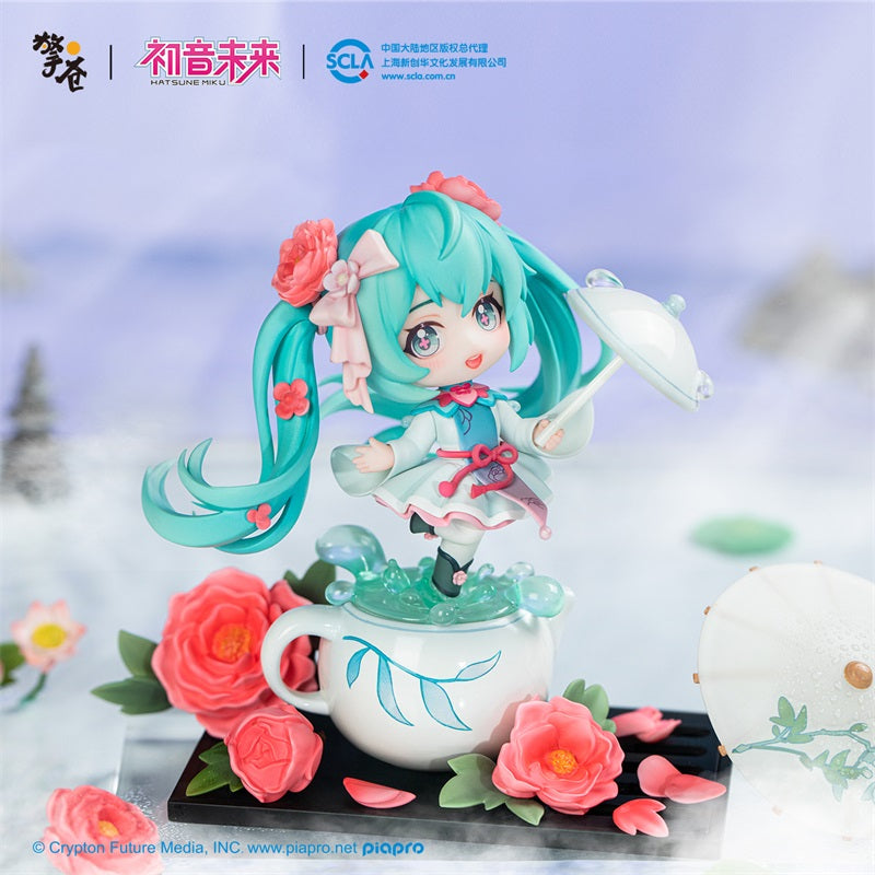 【予約】擎蒼 初音ミク 花織雨潤 Q版フィギュア