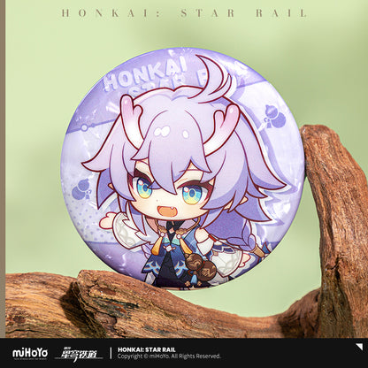 【予約】崩壊スターレイル 列车环游记シリーズ デフォルメ缶バッジ（全4種）