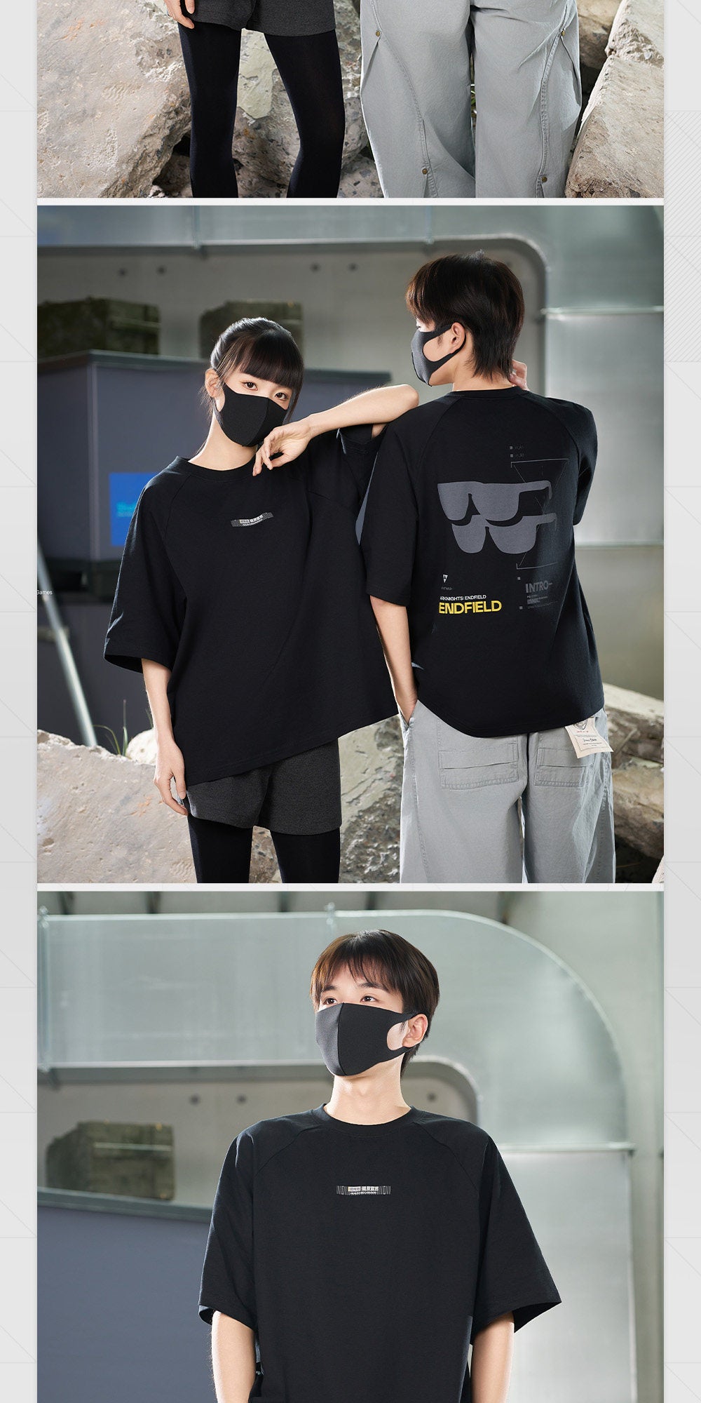 エンドフィールド コーポレートTシャツ 目の健康にご注意