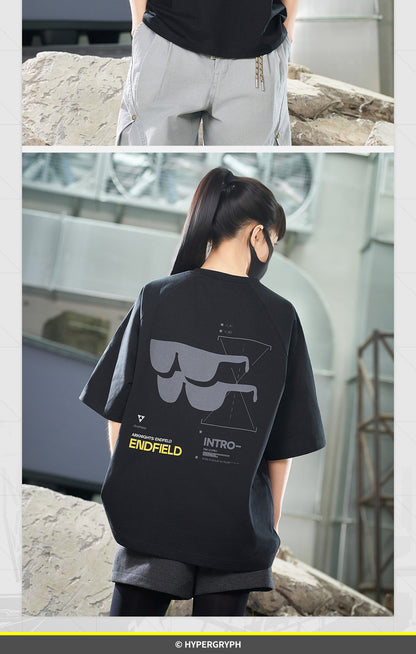 エンドフィールド コーポレートTシャツ 目の健康にご注意