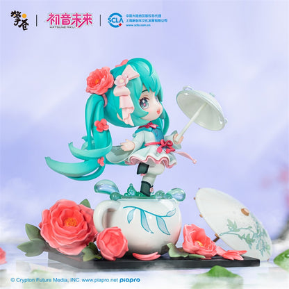 【予約】擎蒼 初音ミク 花織雨潤 Q版フィギュア