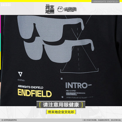 エンドフィールド コーポレートTシャツ 目の健康にご注意