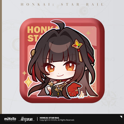 【予約】崩壊スターレイル パムの展覧館シリーズ スクエア缶バッジ（全66種）