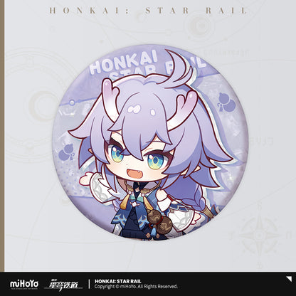 【予約】崩壊スターレイル 列车环游记シリーズ デフォルメ缶バッジ（全4種）