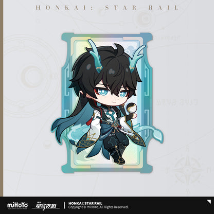 【予約】崩壊スターレイル 列车环游记シリーズ デフォルメホロカード（全4種）