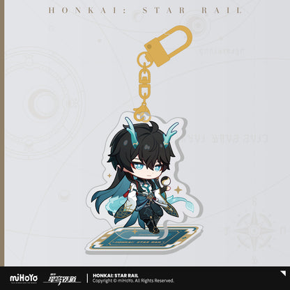 【予約】崩壊スターレイル 列车环游记シリーズ デフォルメアクリルチャームスタンド（全4種）
